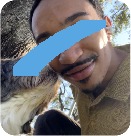 Me and my dog.